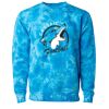 Unisex Midweight Tie-Dyed Crewneck Sweatshirt Thumbnail